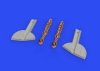 Eduard 648670 Spitfire Mk.Va/b undercarriage legs BRONZE EDUARD 1/48